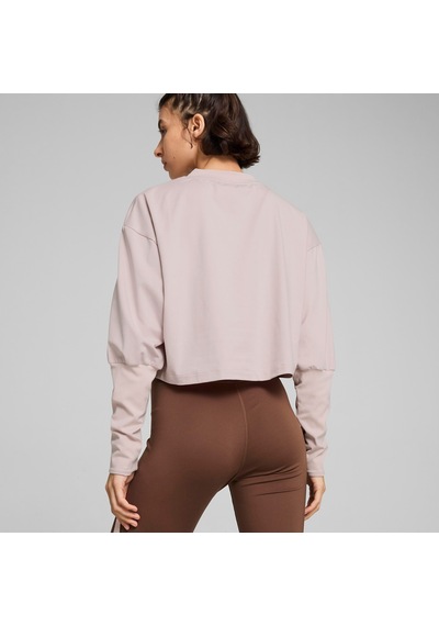 Puma Studio Cloudspun Crew Kadın Pembe Sweatshirt525688
