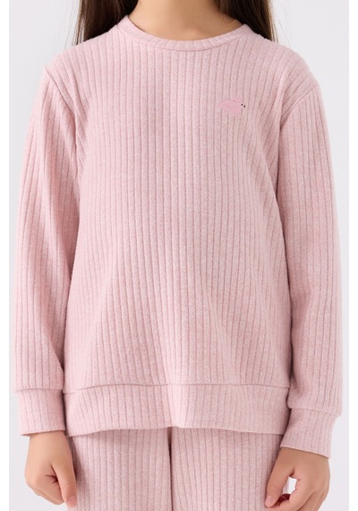 Rolypoly Kız Çocuk Pembe Pijama Takımı Rp3464-c-v1 Pembe