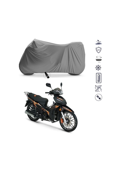 RKS Sniper 50 Pro X MOTOSİKLET BRANDA SU GEÇİRMEZ MOTOR BRANDA