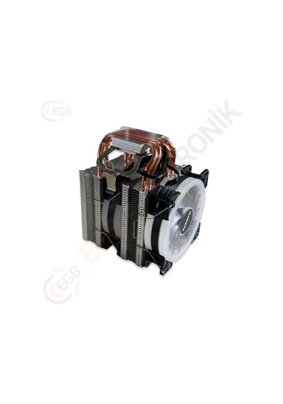 Gabble Gab-rcf251 2 Rgb Fanlı Kule Tipi Cpu Fanı 2x12