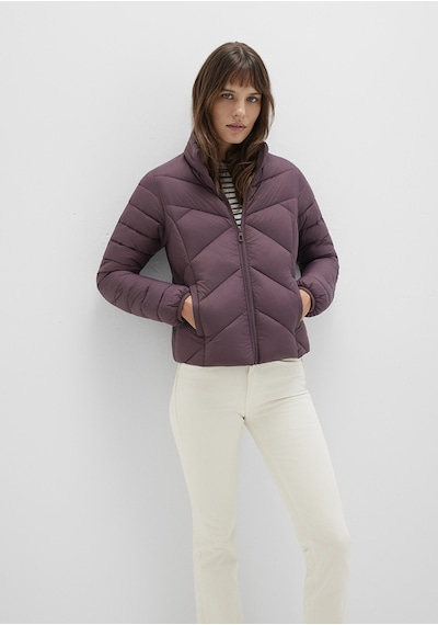 Mavi - Dik Yaka Bordo Şişme Mont 110698-70260 Bordo