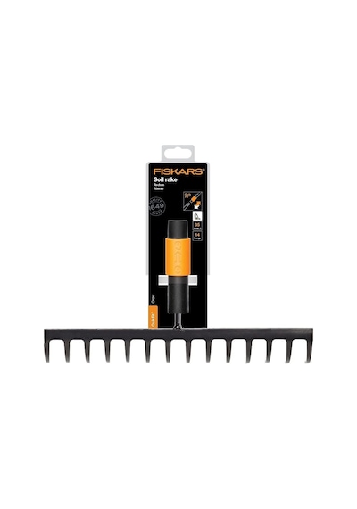 Fiskars 1000653 Quikfit Toprak Tırmığı 14 Diş