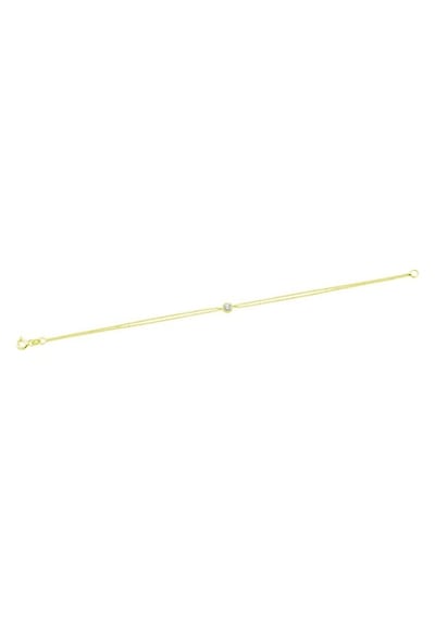 Glorria Altın Tektaş Bileklik N11.17299 Sarı Altın