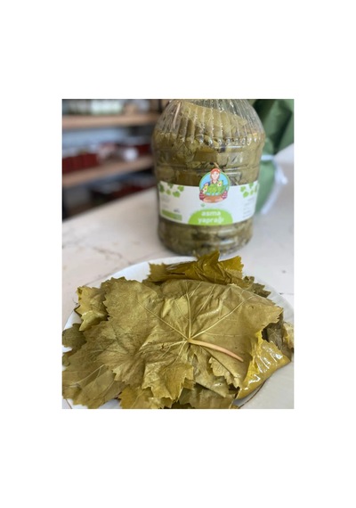 Çekirdeksiz Salamura Uç Asma Yaprağı 3 Kg