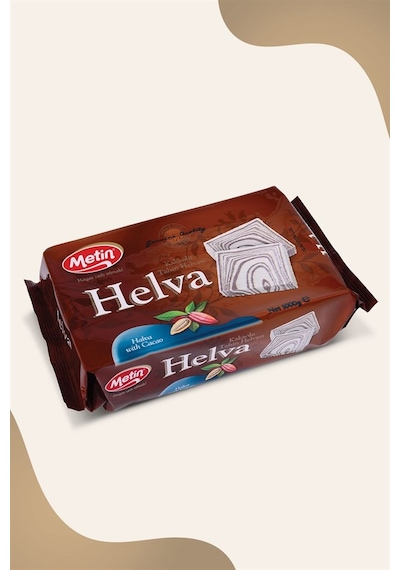 Metin Kakaolu Tahin Helva 1 KG