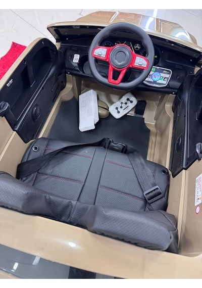 Poyraz Akülü Bmwi Suv Akülü Araba 12v 0-7 Yaş Özel Plaka Bej