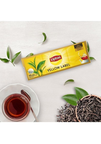 Lipton Yellow Label 48'li Demlik Poşet Çay X 3 Adet
