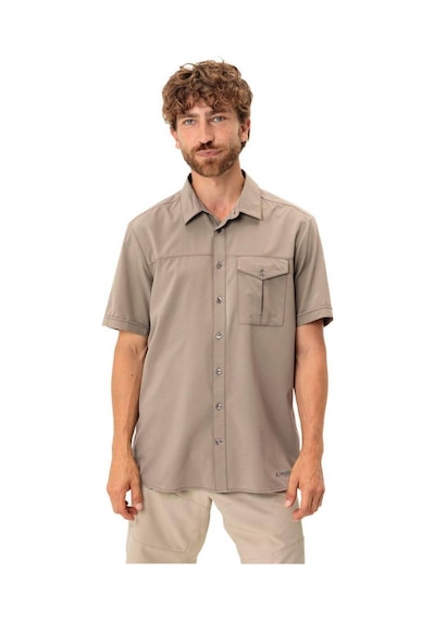 Vaude Rosemoor Iı Kısa Kollu Erkek Gömlek 42238 Linen Uni