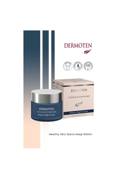 Stemagé Exosome Kök Hücre / Onarıcı-nemlendirici Gece Eksozom Kremi 50 Ml
