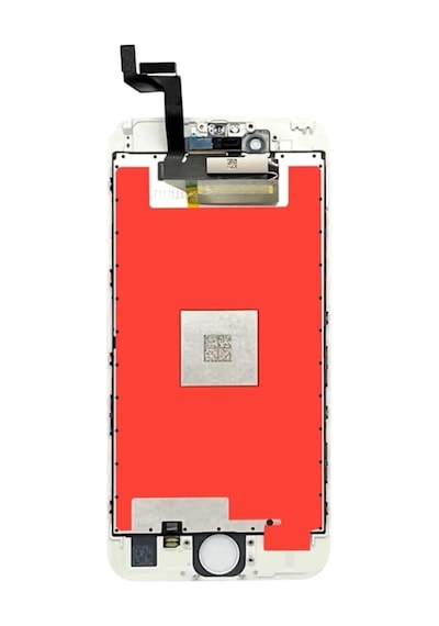Apple Uyumlu iPhone 6S Lcd Ekran Beyaz (A1633, A1688, A1700)
