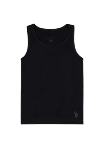 U.S. Polo Assn. U.s. Polo Kız Çocuk Basic Kalın Askılı Atlet 1674 Siyah Siyah