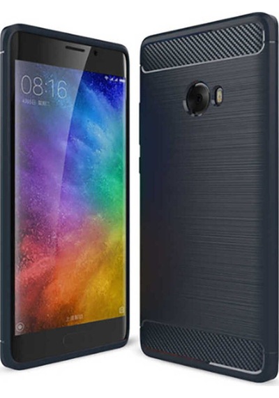 Xiaomi Mi Note 2 Kılıf Zore Room Silikon Kapak Lacivert