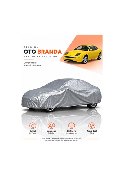 Fiat Coupe 1993-2000 Coupe Uyumlu Araba Brandası Oto Branda Araba Örtüsü Araç Çadırı