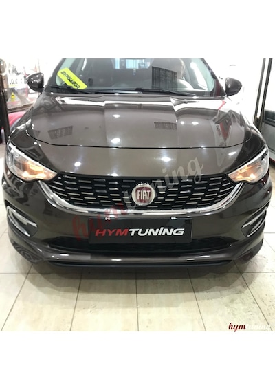 Fiat Egea Ön Ek, Tampon Karlığı Etek, Ön Bodykit Boyasız Abs Plas