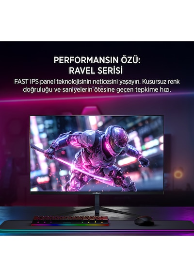 James Donkey Ravel R40 24'' 240hz 0.5ms Fast Ips Fhd Gaming Monitör  Ölü Piksel Garantili