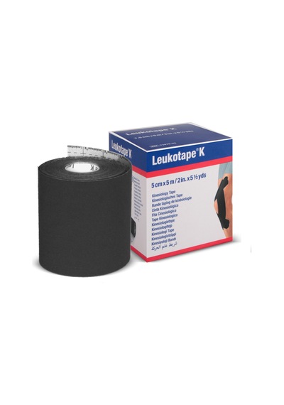 Leukotape K Bsn Kinesiotape Siyah 5 CM x 5 M