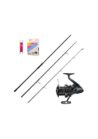 Shimano Speedmaster 14000xtd - Prologıc C1 390cm 3.5lbs Sazan Olta Seti