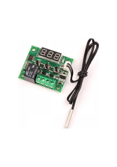 Devredünyası-W1209 Termostat Dijital Röleli - Sıcaklık Kontrol Kartı