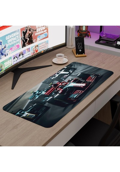 F1 Gaming Mouse Pad Kauçuk Kaymaz Taban Mousepad V3, 70x30 Xl
