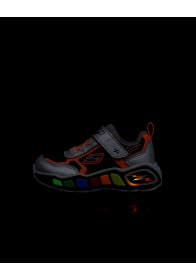 Skechers Play Scene - Storm Brights Küçük Erkek Çocuk Gri Spor Ayakkabı 407606n Slbk Gri