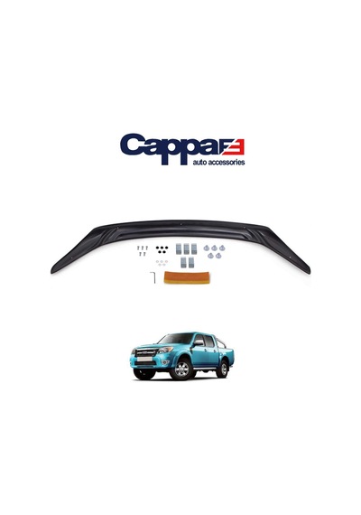 Cappafe Ford Ranger Ön Kaput Koruma Rüzgarlık 4Mm Abs 2009-201