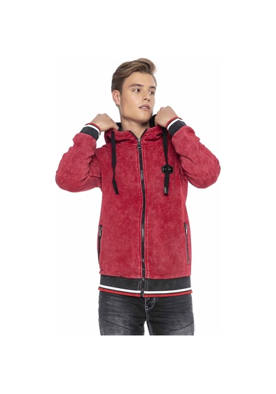 Cipo & Baxx Cl418 Sporty Men Sweatshirt Kırmızı