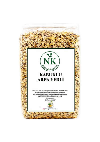 Kabuklu Arpa Doğal 1kg