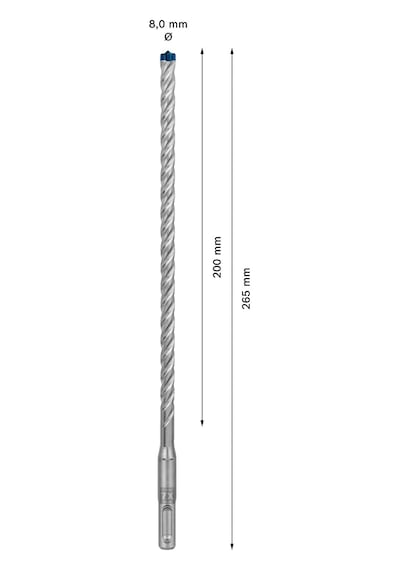 Bosch Expert Sds Plus-7x Kırıcı Delici Delme Ucu 8 X 200 X 265 Mm  - 2608900090