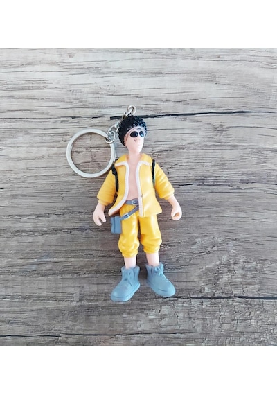 Pubg Oyun Karakter 3D Figür Çanta Süsü Anahtarlık 9Cm