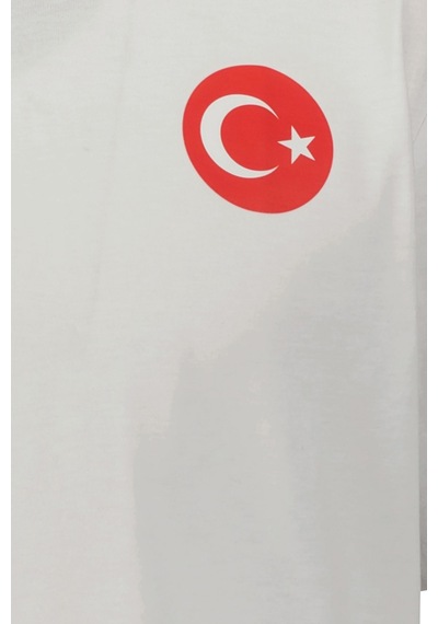 First Company Erkek Milli Takım Tişört 2610101077 Beyaz