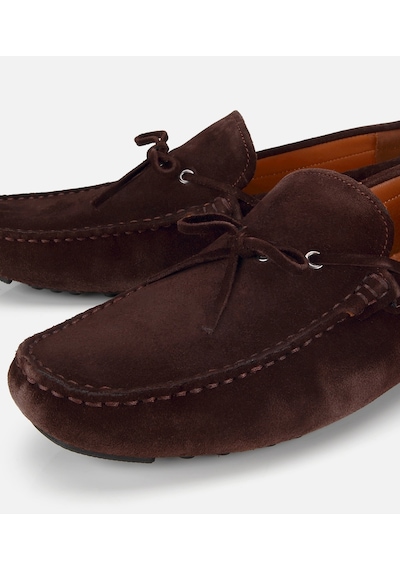 Hotiç Erkek Süet Deri Kahverengi Fiyonk Detaylı Günlük Loafer 02ayh319930a480 02ayh319930a480
