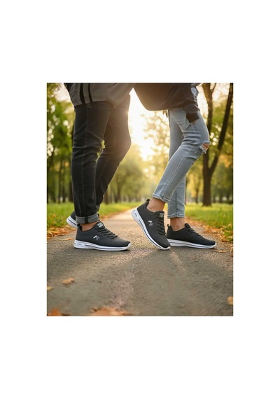 Look Life Günlük Rahat Taban Hafif Esnek Yürüyüş Ayakkabısı Unisex Spor Ayakkabı Sneaker Siyah Look Life Günlük Rahat Taban Hafif Esnek Yürüyüş Ayakkabısı Unisex Spor Ayakkabı Sneaker Siyah