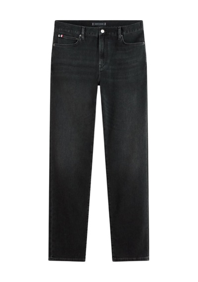 Tommy Hilfiger Mw0mw42321 Slim Straight Denton Lux Erkek Denim Pantolon Gri