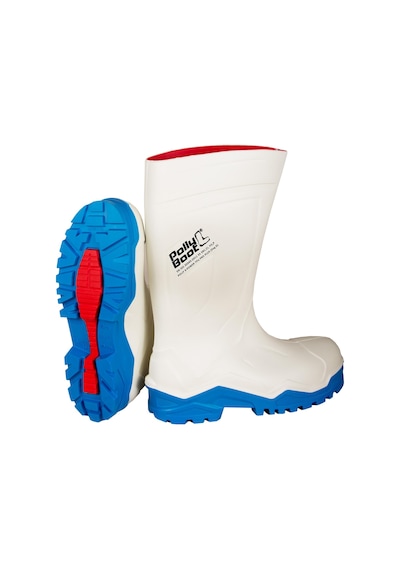Polly Boot Power S4 Beyaz Renk Çelik Burunlu Çizme Bot