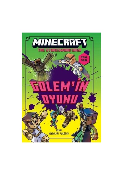 Golem İn Oyunu - Minecraft Temalı 144 Sayfalık Eser