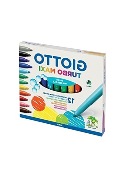 12'li Kutu Turbo Maxi Pastel Boya, Yaratıcılık Ve Sanat İçin Uygun 124-Pembe