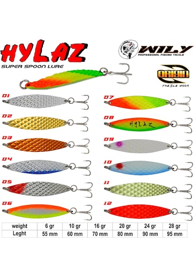 Wily Hylaz Kaşık 20 Gr 80 Mm - Hologramlı (540076213)