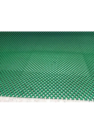 Pvc Paspas Yeşil Yeni S Zincir Desen Islak Zemin Matı Kaymaz Banyo Paspas