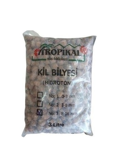 Tropikal Kil Bİlyesi Hidroton 8-16 MM 3 L