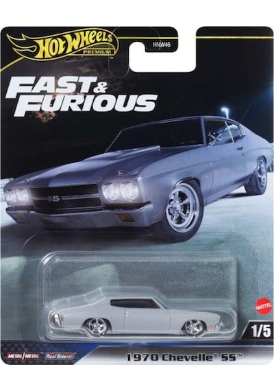 Hot Wheels Premium Fast & Furious 1970 Chevelle Ss Hnw46 Jbl94