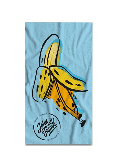 John Frank Unisex Plaj Havlusu Jfss23tw06-platano Çok Renkli