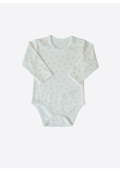 Kitikate Organik New Dreams 3'lü Uzun Kol Body Pembe Pembe