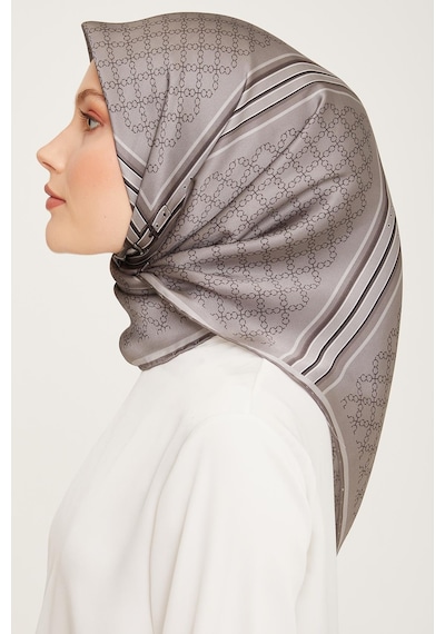 Armine İpek Eşarp 2024 Kış - 9054-03 Sura Füme