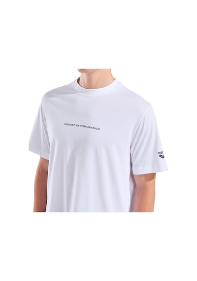 Arena Graphic Erkek Beyaz Günlük Stil T-shirt 011102100