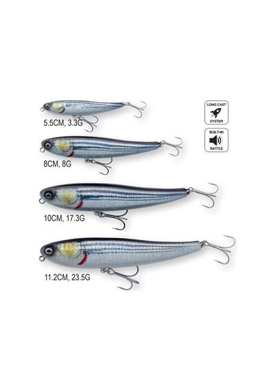 Savage Gear Bullet Mullet 5.5 Cm 3.3gr Sahte Balık Ls Sayoris