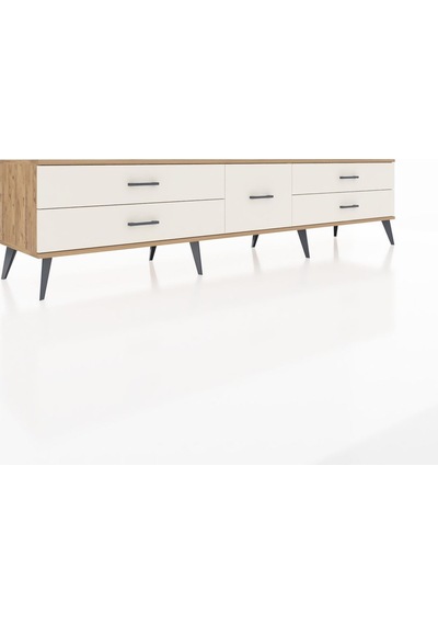Hyperion Tv Ünitesi 5 Çekmeceli 220x44x51 Çam-aytaşı Aytası/aytası - Atlas Çam Hyperion Tv Ünitesi 5 Çekmeceli 220x44x51 Çam-aytaşı Aytası/aytası - Atlas Çam