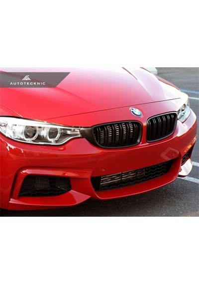 Bmw 4 Serisi F32 F36 M4 Ön Panjur Böbrek Piano Black Çift Tırnak
