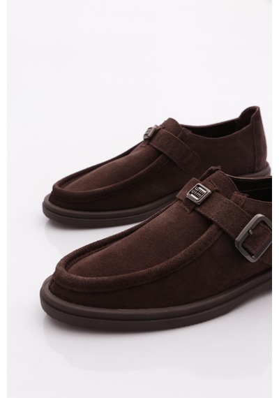 Dgn 500 Kadin Loafer Ayakkabi Kahve Süet