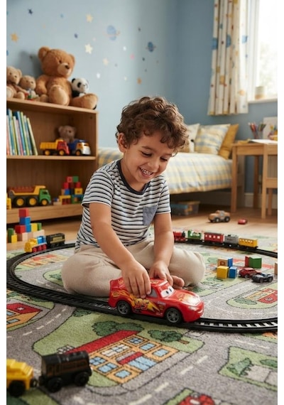 Şimşek Mcqueen Metal Yarış Arabası 12 Cm Boyutunda Eğlenceli Koleksiyonluk Araba Kırmızı