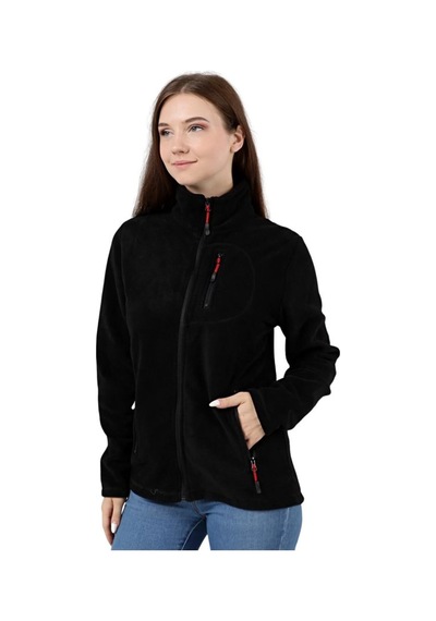 Heliosstar Sku:zeusb0cfr5zyjt Genıus Store Kadın Tam Fermuarlı Outdoor 3 Cepli Spor Ceket Siyah, Xl Sku: Zeusb0cfr5zyjt 0